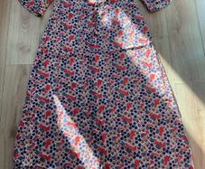 Ladies Cotton Maxi Dress Size 10-12