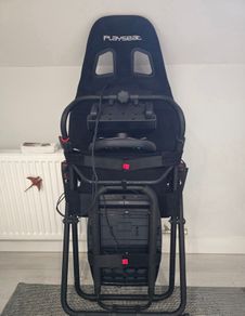 Complete Steering Wheel & Racing simulator Chair Setup for PlayStation 4/5 & PC (Logitech G29 + Original Playseat)