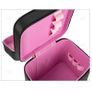 Cosmetic Case Beauty Suitcase Box Organizer Makeup Travel Portable Container Black / Pink Image 4
