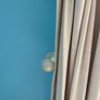 Bedroom Curtains, pole and hold backs Image 6