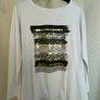 Kyla Light Gold Italian Leatherette Bomber Jacket Image 9