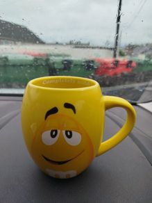 m&m mug