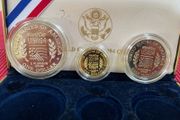 USA 1994 Gold Coin 5 Dollar Proof Coin Set + Silver
