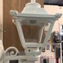White Wall Lanten Wall Light Outdoor Image 3