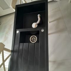black sink