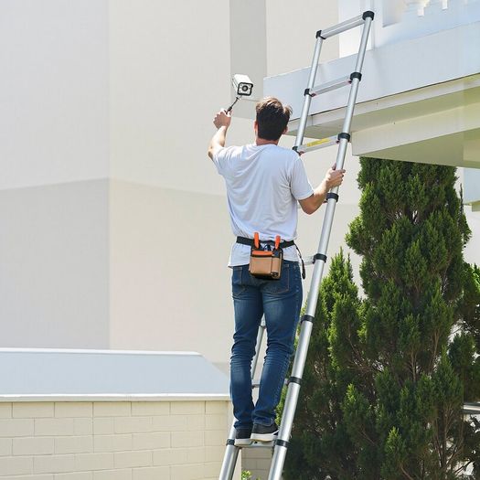 3.8m Telescopic Aluminium Ladder