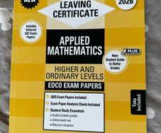 Leaving Cert Applied Maths EDCO Exam Papers (2026 Edition)