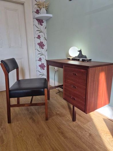 mid Century teak desk