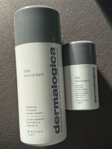 Dermalogica daily microfoliant rice powder empty jars new