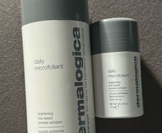 Dermalogica daily microfoliant rice powder empty jars new