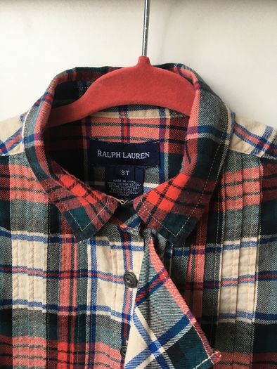 Ralph Lauren Girls shirt 2-3
