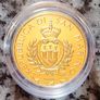 San Marino 10 Euro Gold (.999) Brilliant Uncirculated Coin 2024 - Peregrine Falcon Image 2
