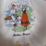 Vintage French Basque Porcelain Shell Trinket Dish - Ascain Folklore - Mint Condition Image 2