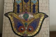 Mosaic Hamsa Hand