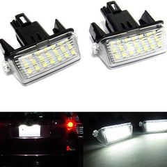 2x LED Licence Number Plate Light White Canbus Fit For Verso Verso S Yaris Vitz Auris Touring Sports Avensis Avalon