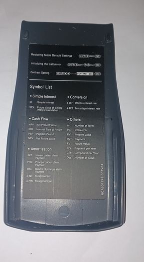Casio FC-100V Financial Consultant Calculator