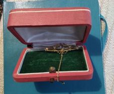 Gold   Victorian   Brooch Amethyst