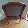 Vintage Victorian Chair and footstool Image 3