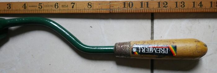 Vintage Primitive Farm Hand Tool Scythe Sickle Scythe With Wood Handle