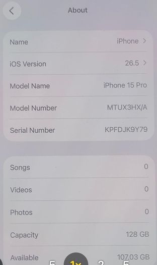 iPhone 15 Pro