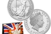 2012 UK 2 Pounds 1 oz Silver Bullion Coin Britannia BU (In Capsule)