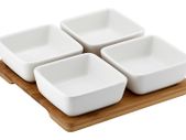 Party Snack Serving 4 Bowl and Tray Set Ladelle