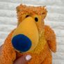 Vintage Bear in the Big Blue House plush 1990s Fisher Price Jim Henson collectable Bear Used Please see pictures Image 2