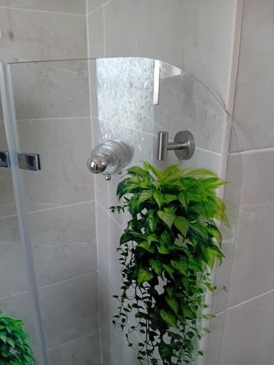 Foldable shower screen