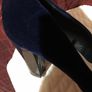 Navy Shoes size 7 Image 5