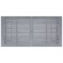 Garden Bar Table Grey 140x70x104 cm Solid Acacia Wood Image 5