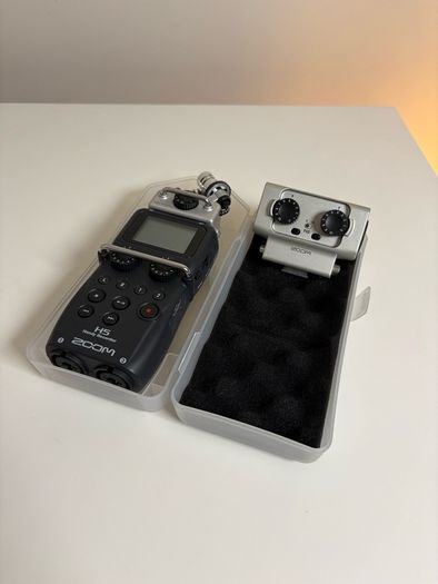 Zoom H5 Audio recorder, SD Card & hard case