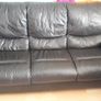 leather 3 piece suite Image 2