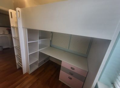 Ikea Smastad Loft Bed with Desk