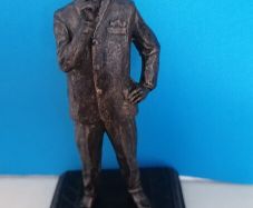 Rare Bronze George Bernard Shaw Statuette