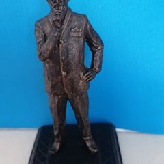 Rare Bronze George Bernard Shaw Statuette