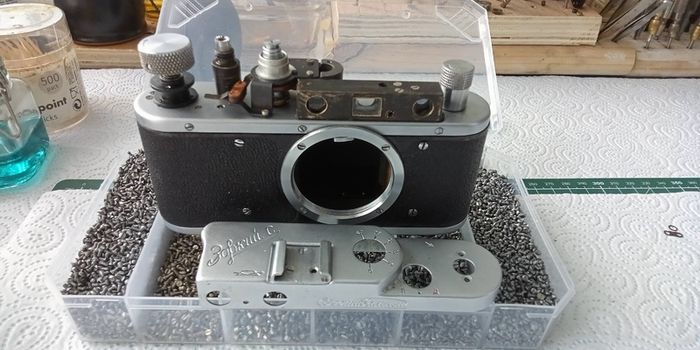 Zorki-C Festival VIDEO Refurbished, Serviced USSR Soviet Russian 35 mm, Rangefinder film camera, 57133050
