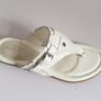 Hush Puppies Ladies Oni Nishi White Leather Sandals New With Box UK3 CAN POST Image 7