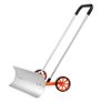 New 30" Aluminum Bi-Directional Wheeled Snow Pusher (watch video) Image 2