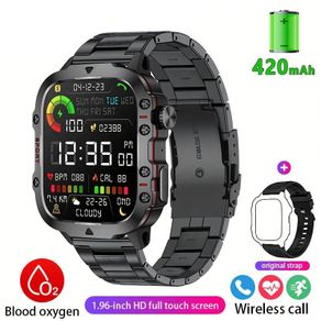 Smartwatch 1.95 Inch Screen Health Monitoring Watches IP68 Waterproof Sport Fitness Smart Watch For Men Women