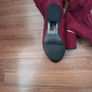 Primark  Over The  Knee  Wine  Boots.  Size 6..  B.N.W.T Image 4
