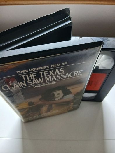 The Texas Chain Saw Massacre Pre Cert On Iver Film Services UK 1974 VHS Pal FF 30 No. 22