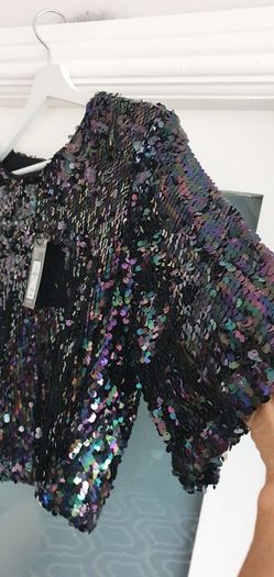 PRIMARK sparkly sequinned top Sz 16 - Bnwt Rrp 20