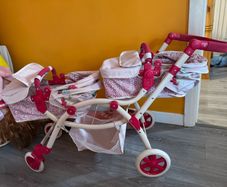 dolls double buggy