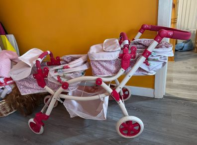 dolls double buggy