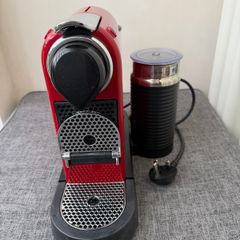Nespresso Citiz Espresso Coffee Machine with Aeroccino Milk Frother Attached