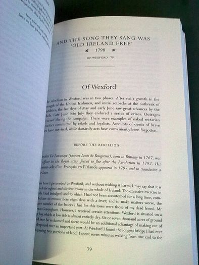 The '98 Reader An anthology of song prose and poetry Ireland Irish History 1798