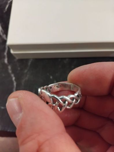 Silver Children of Lir Ring