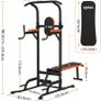 Roman Power Tower Chair With Bench, Home Weight Lifting Bar, Weight Station, Dip Station, Pull Up Bar, Pull Up Station Image 4