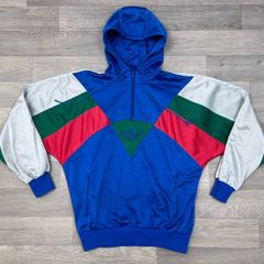 Rare True Vintage 80s Adidas Colorado Hoodie Sweatshirt Mens Small Trefoil