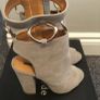 Size uk4 grey suede shoes Image 3